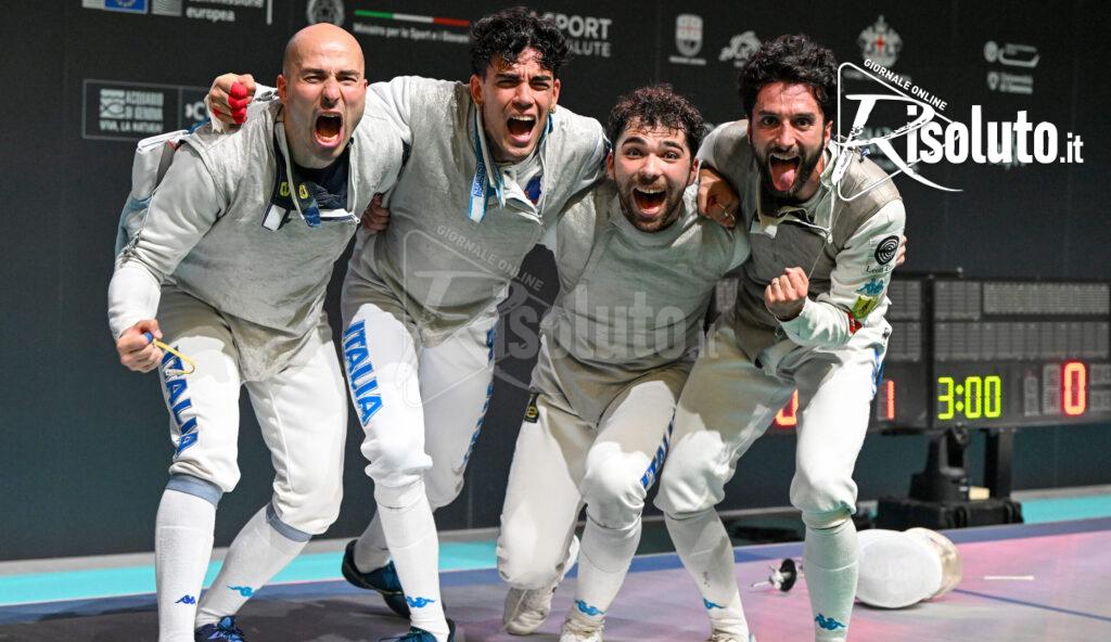 Fioretto d’oro, l’Italia chiude gli Europei con 13 medaglie
