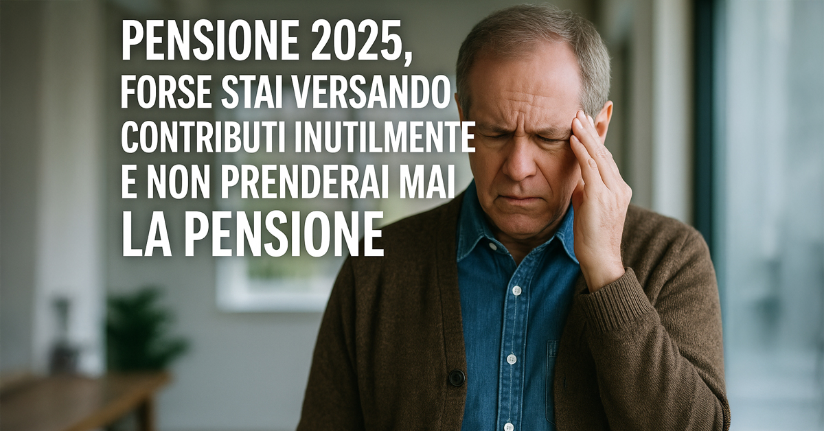 Pensioni 2025, rischio contributi silenti: ecco quando non maturi il diritto alla pensione e cosa puoi fare