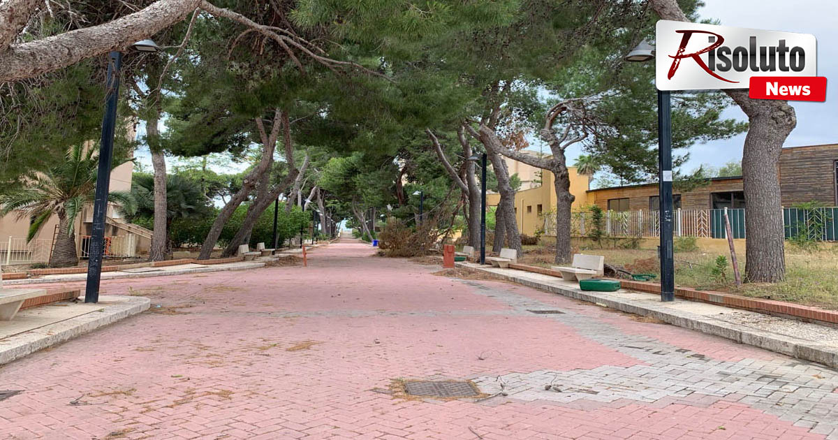 Secondo furto di cavi elettrici in tre settimane al parco delle terme di Sciacca