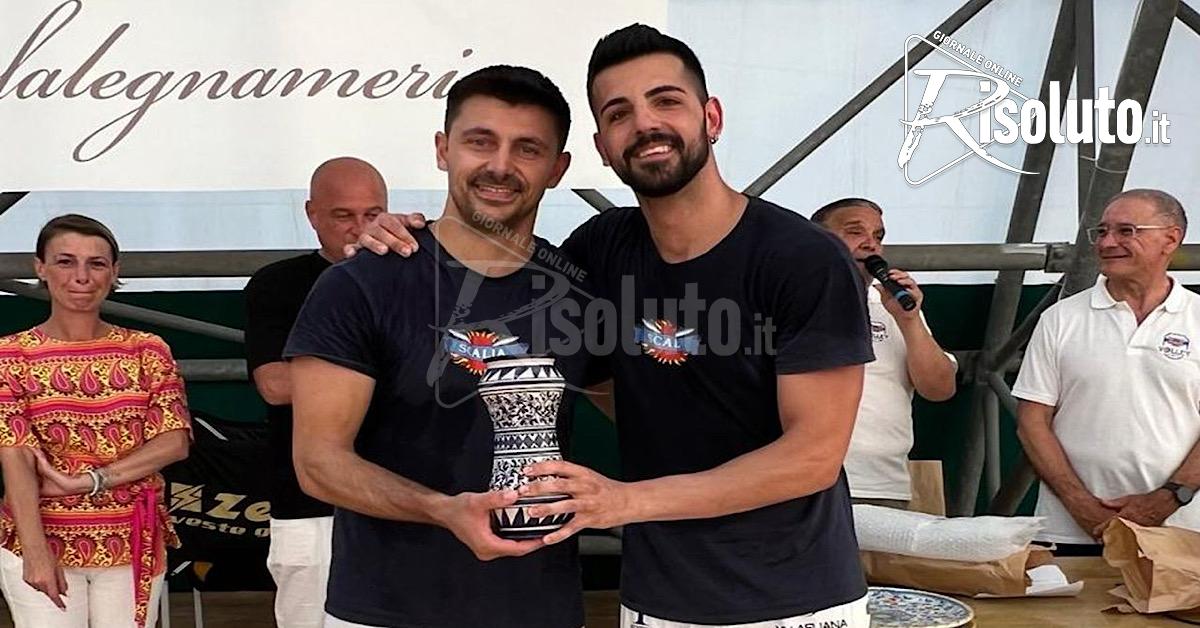 Calogero Tulone premiato al Memorial Roccazzella