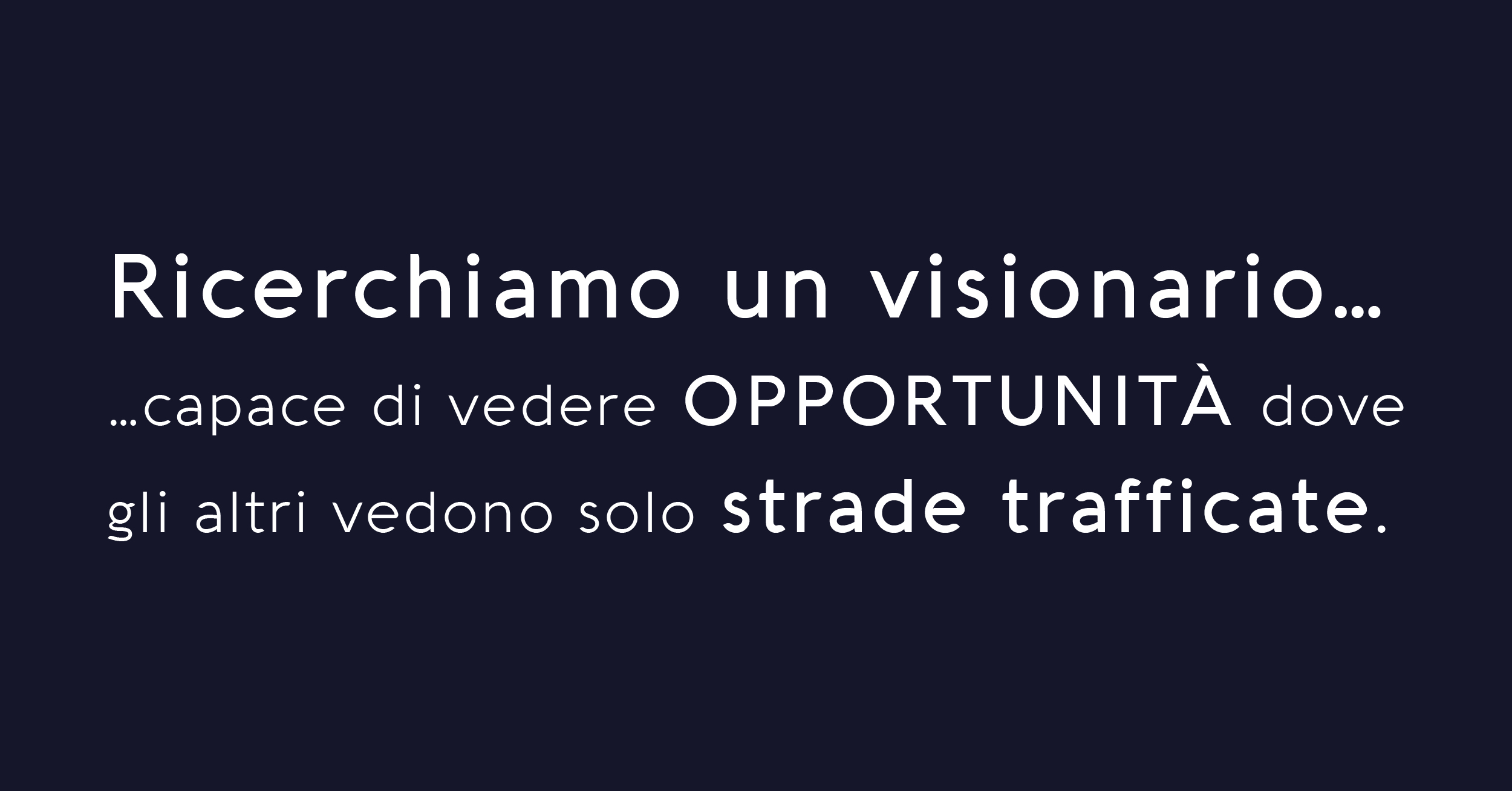 Vuoi entrare in un progetto esclusivo nel mondo della comunicazione digitale?