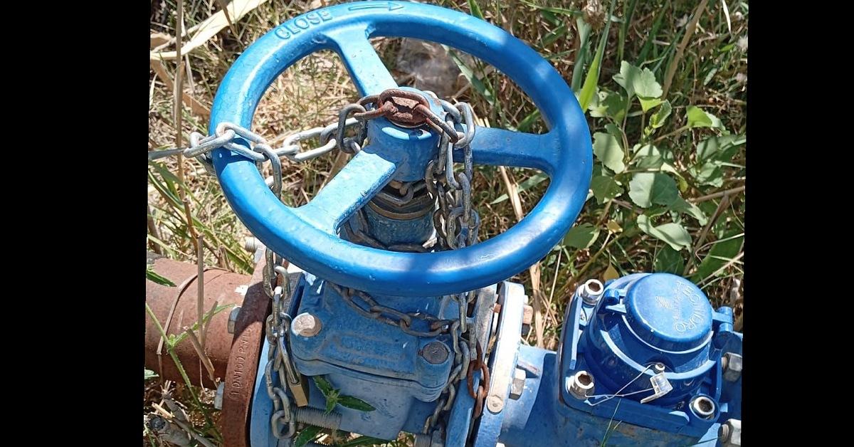 Sabotaggio rete idrica, agricoltura a rischio nella zona nell’Agrigentino