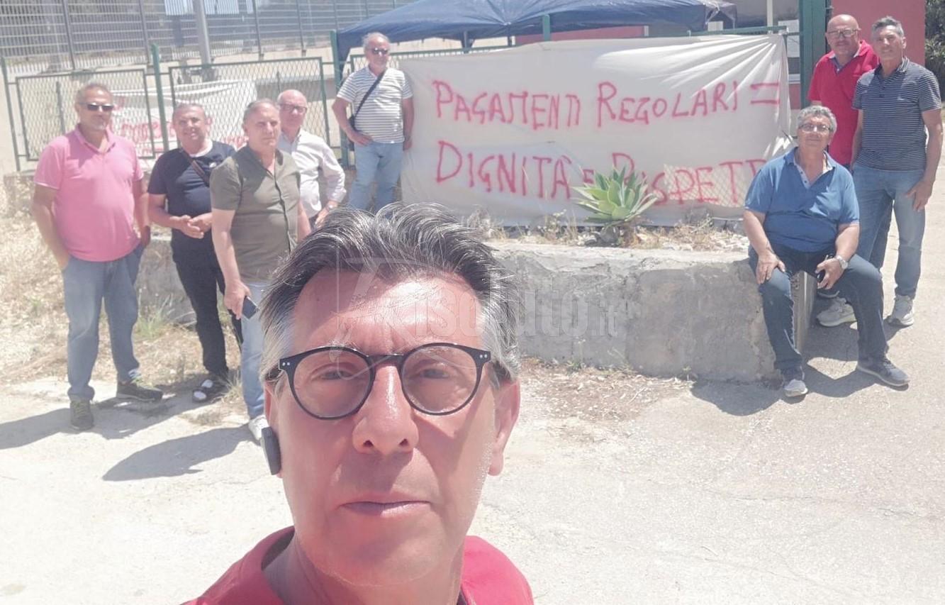 Consorzio di bonifica 3 Agrigento, si allarga la protesta per gli stipendi non pagati