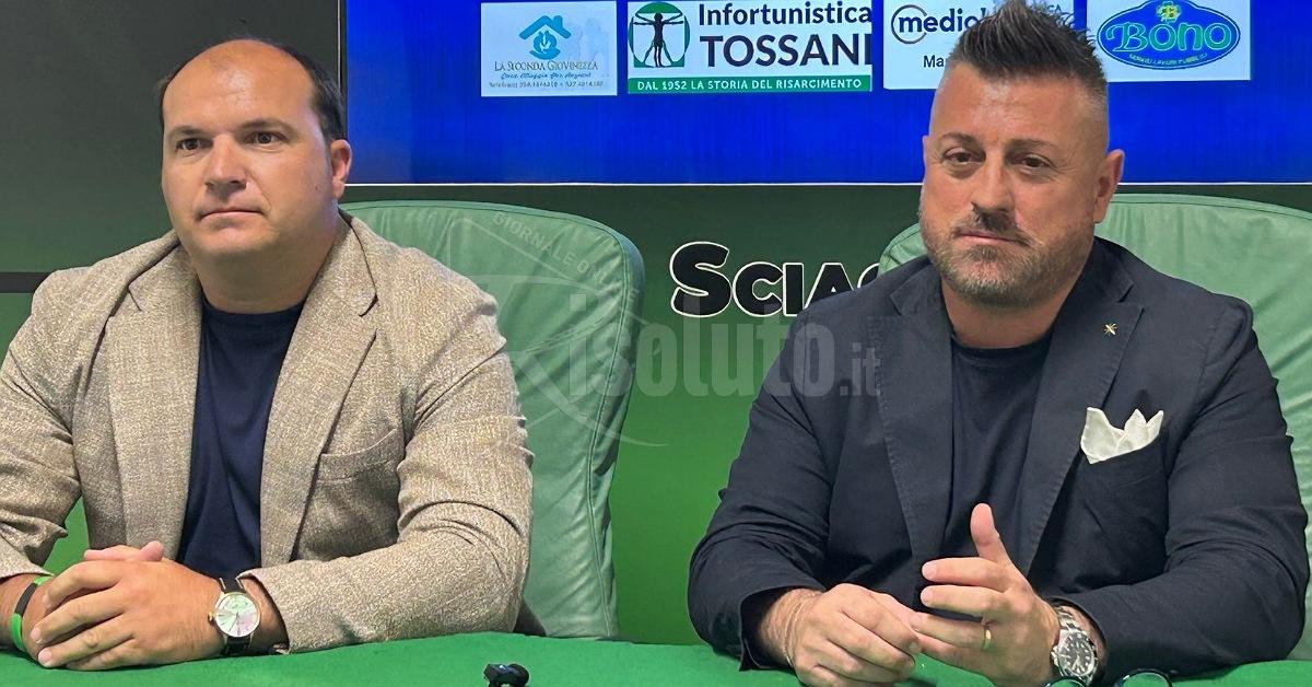 In attesa dell’allenatore lo Sciacca presenta il direttore sportivo (Video)