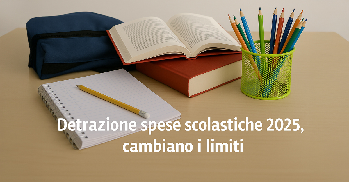 Spese scolastiche 2025: aumentano i limiti di detrazione, ma non per tutti. Ecco cosa cambia