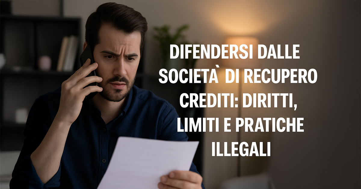 Recupero crediti: diritti dei cittadini, limiti delle società e pratiche illegali da riconoscere