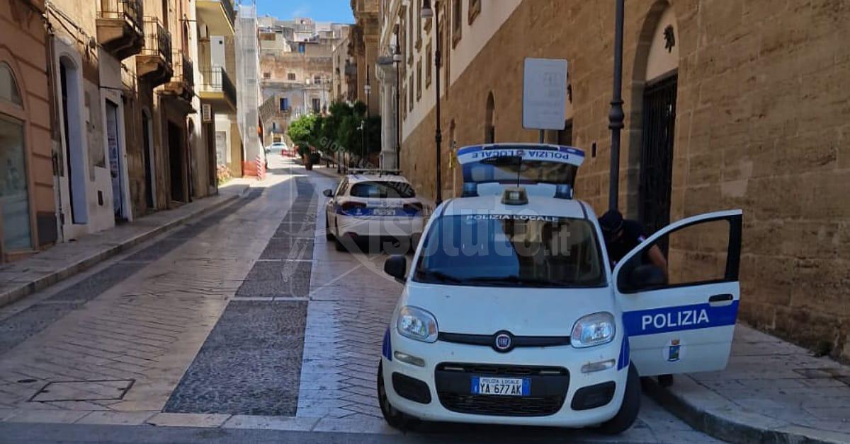 Controlli della Municipale di Sciacca in Ztl, 1 patente ritirata e 5 sanzioni