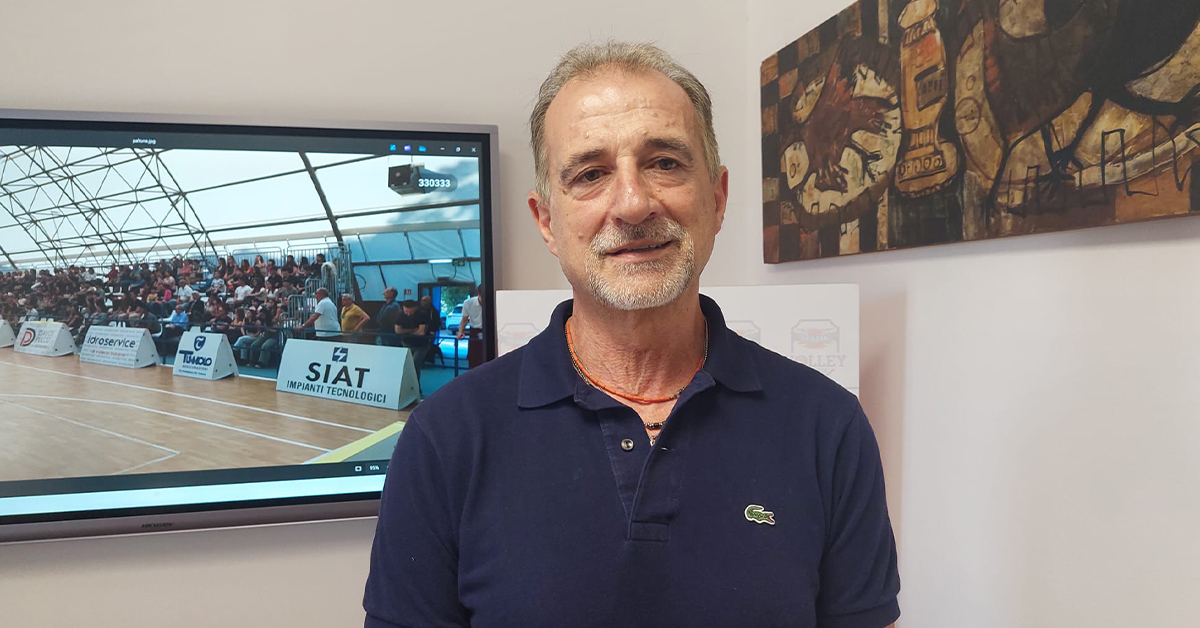 Volley, Frinzi Russo torna ad allenare a Sciacca dopo 20 anni:  "Pronto a ripartire" (Video)
