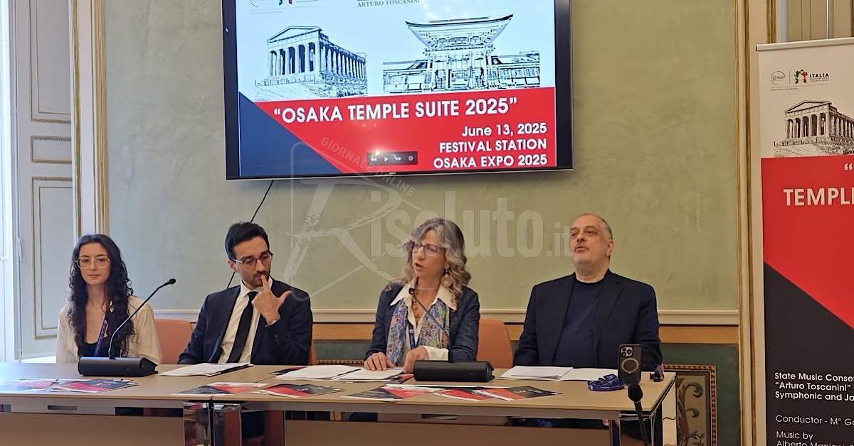 “La Suite dei Templi per Osaka 2025”, il  Toscanini di Ribera ambasciatore dell’eccellenza italiana all’Expo