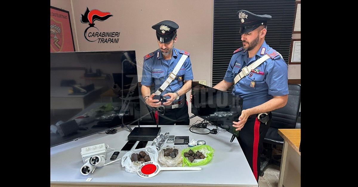 Spaccio di droga a Castelvetrano, arrestati padre e figlio