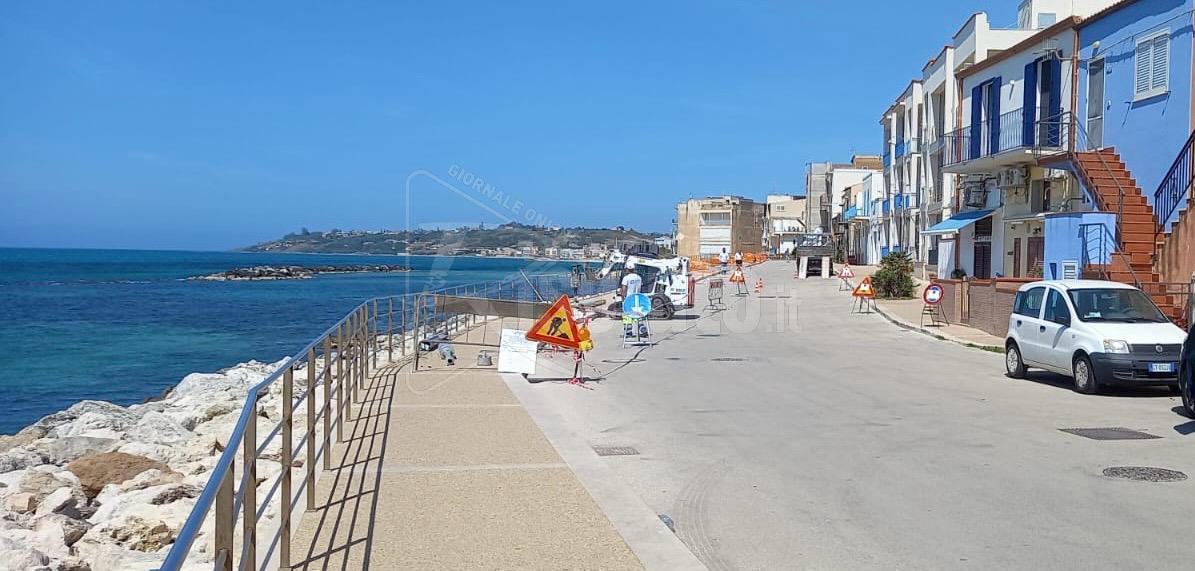 inizio lavori di riqualificazione allo stazzone Sciacca