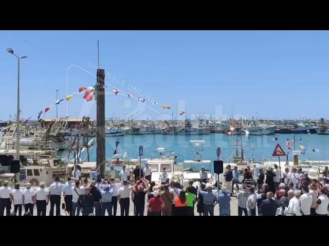 Alzabandiera a Sciacca, via ai preparativi per la Sagra del Mare 2025 (Video)