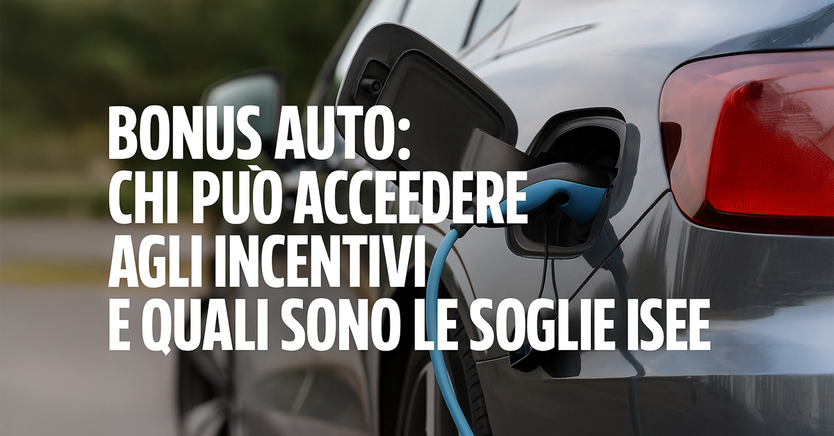 Bonus auto 2025: chi può accedere agli incentivi per la rottamazione e quali sono le soglie ISEE