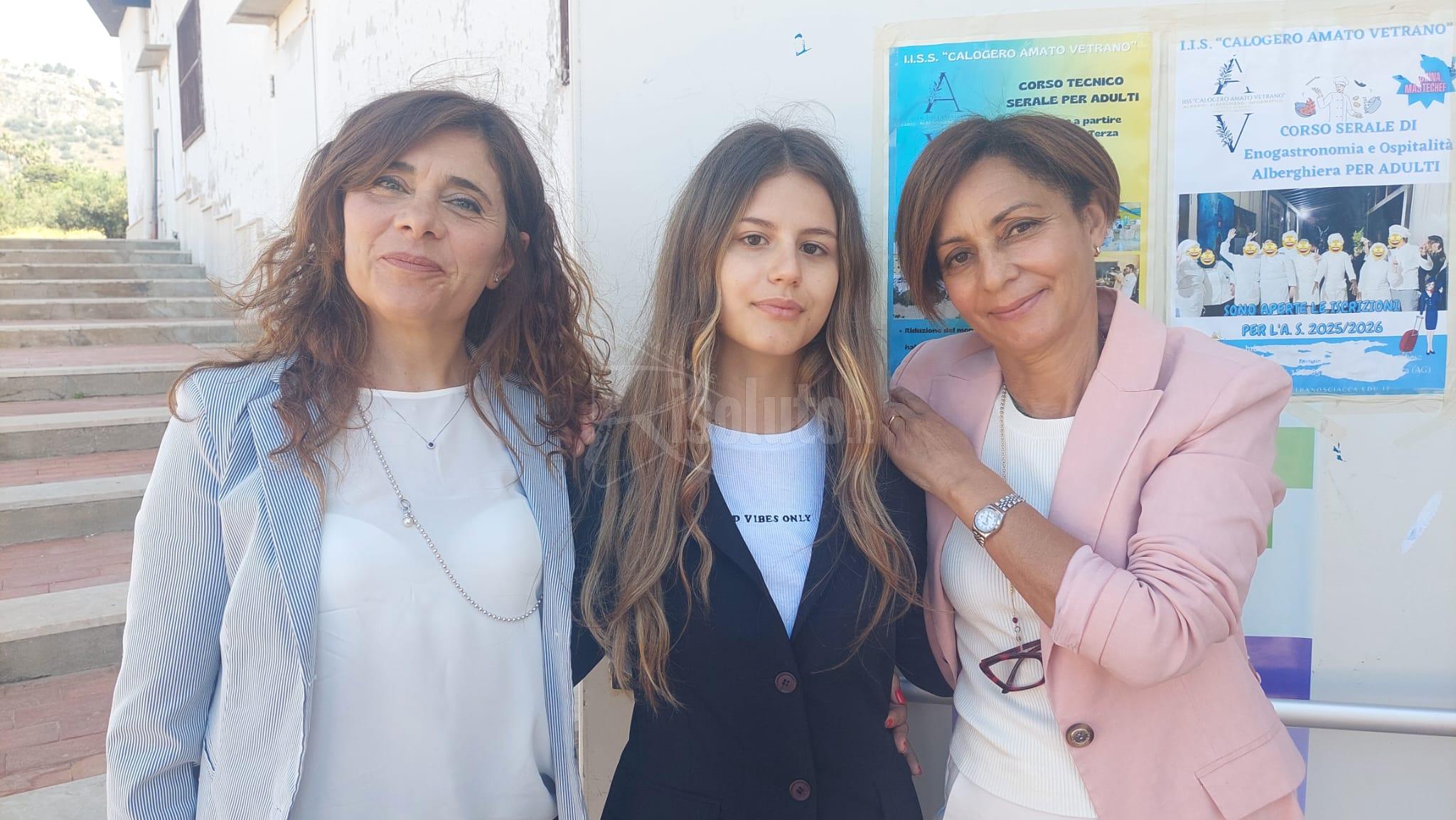 In foto Dominique Adelaide, Alessia Frisco e Nellina Librici