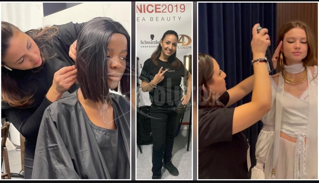 L'acconciatrice riberese Sara Sciacchitano a Taormina per Bulgari Gioielli