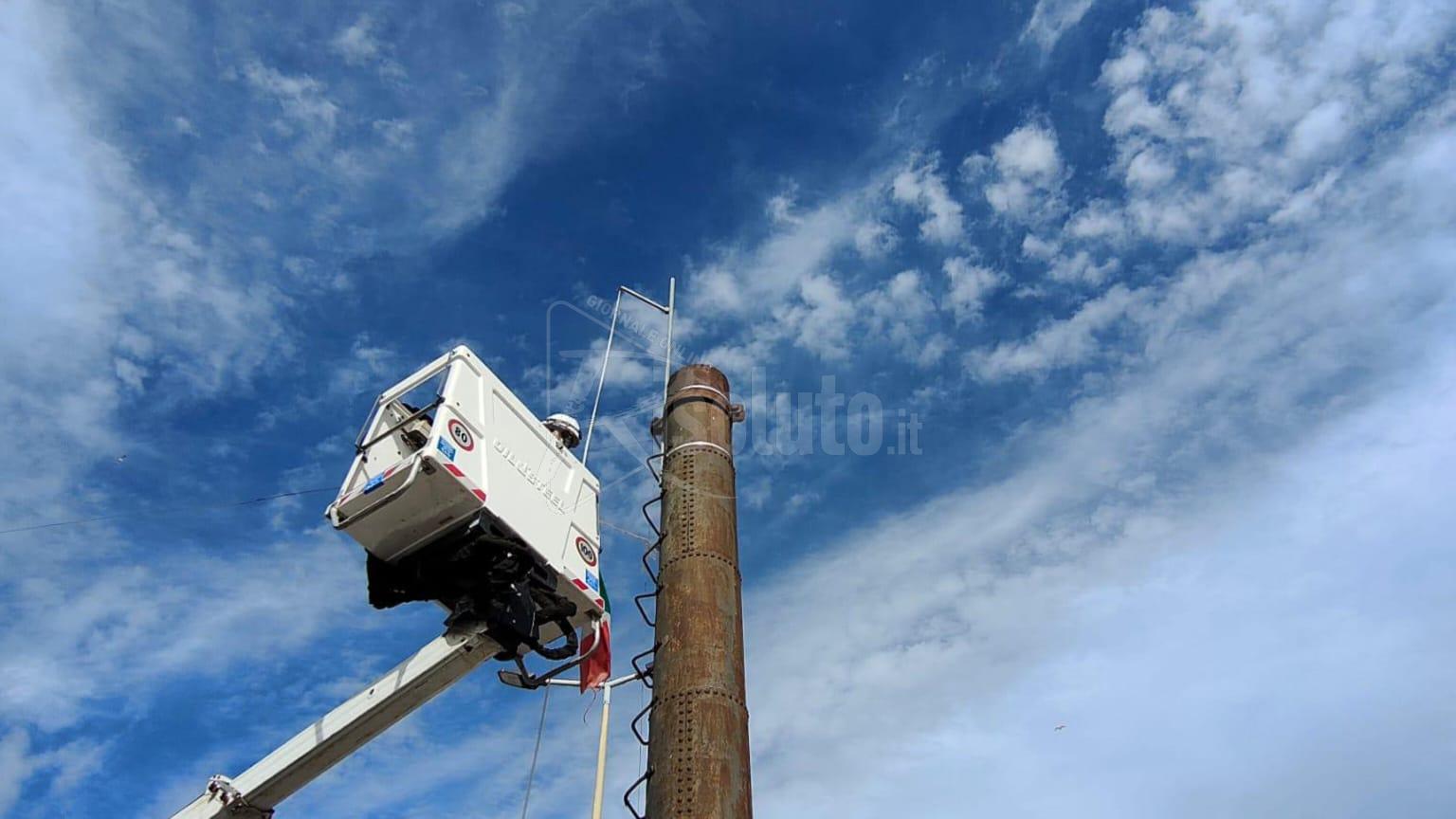 Al via i lavori di sistemazione della Torre di carotaggio dell'antica Marina di Sciacca