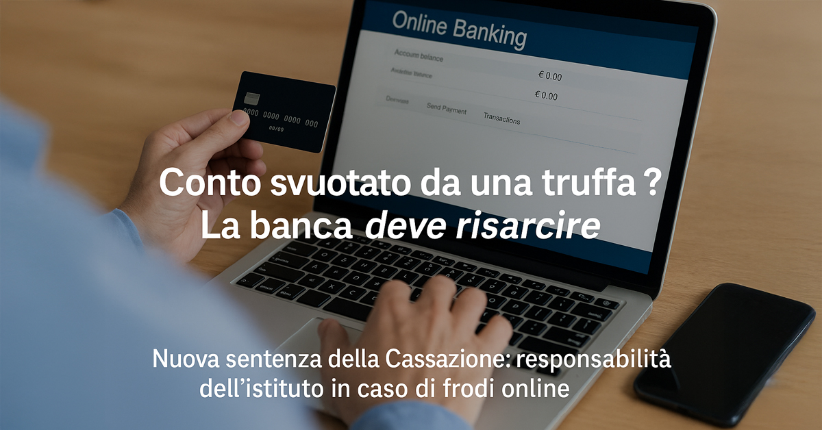 Truffe bancarie: la banca deve risarcire il cliente? Cosa dice la Cassazione