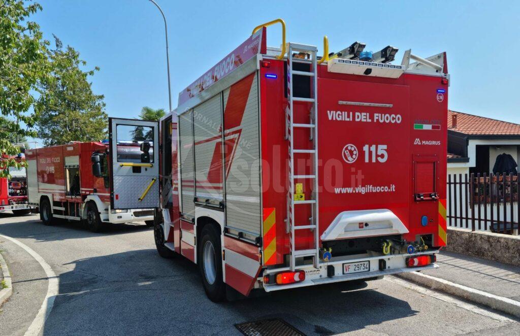 Autobus di linea a fuoco a Casteltermini, tutti salvi i passeggeri