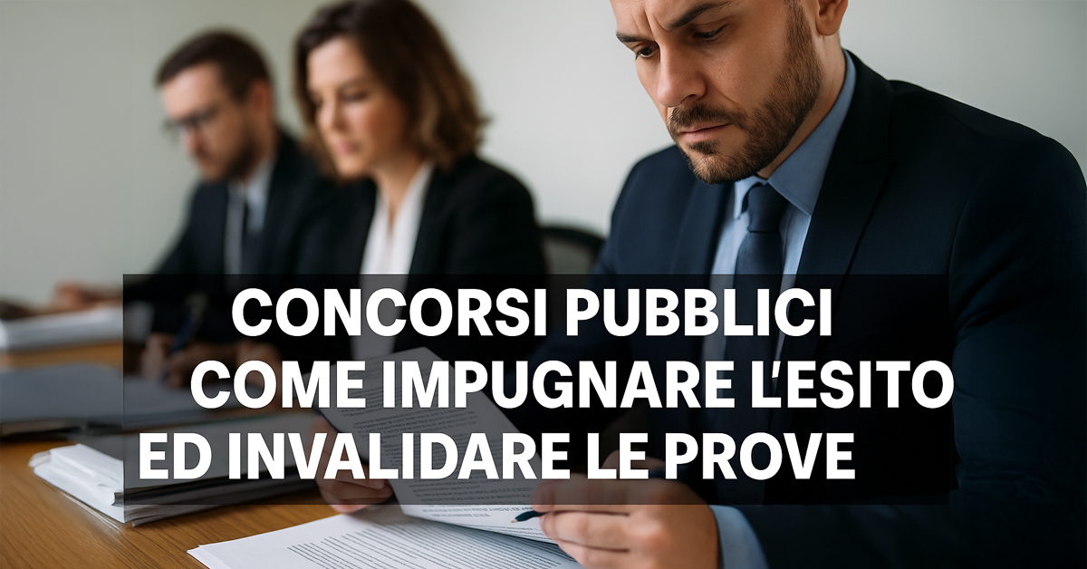 Concorsi pubblici, come impugnare l'esito e invalidare le prove: le nuove regole stabilite dal Consiglio di Stato
