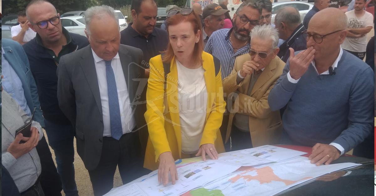 Barbagallo a Ribera: “Progettiamo opere per garantire sempre l’irrigazione nella piana del Verdura e del Magazzolo” (Video)