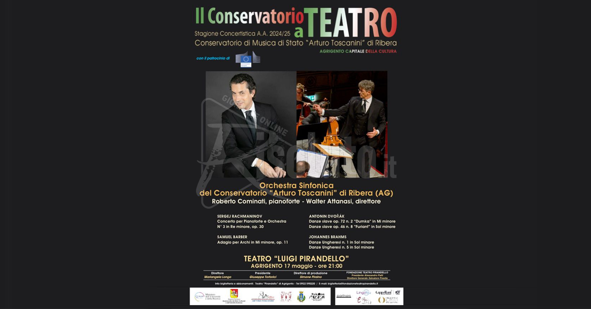 Locandina concerto d'eccellenza
