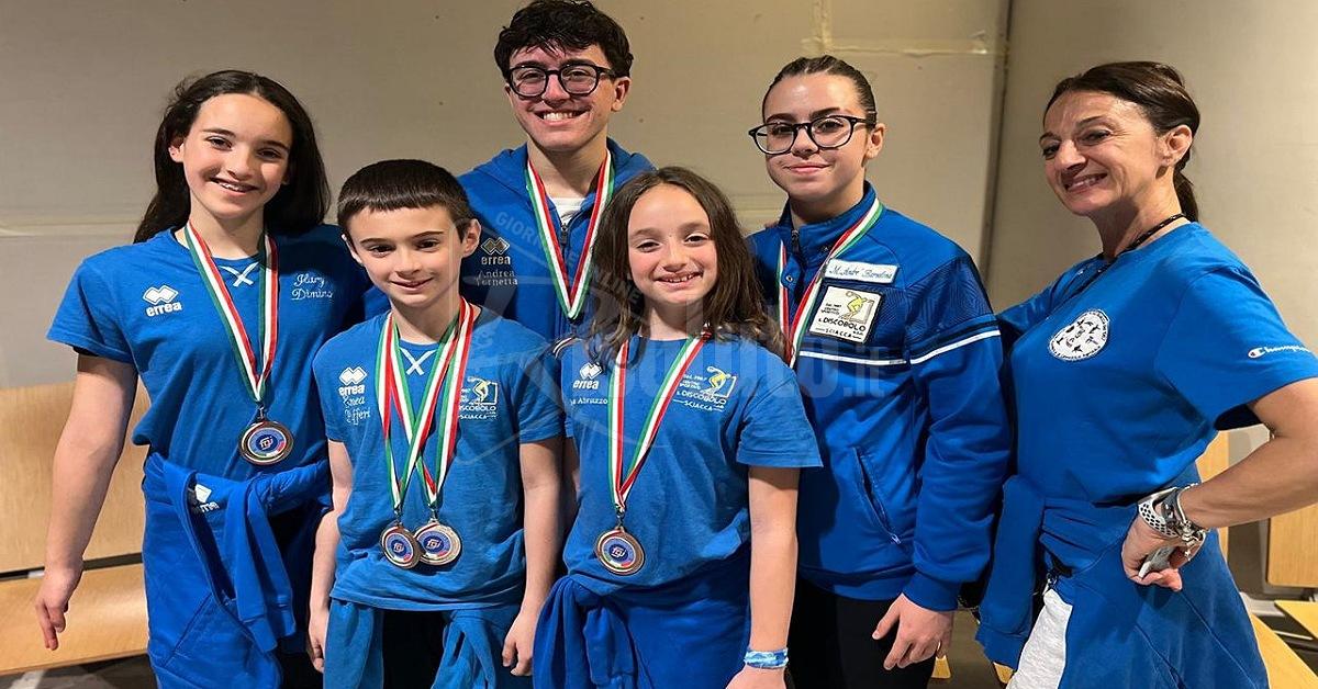 Discobolo sul podio ai Campionati Italiani Gold 2025