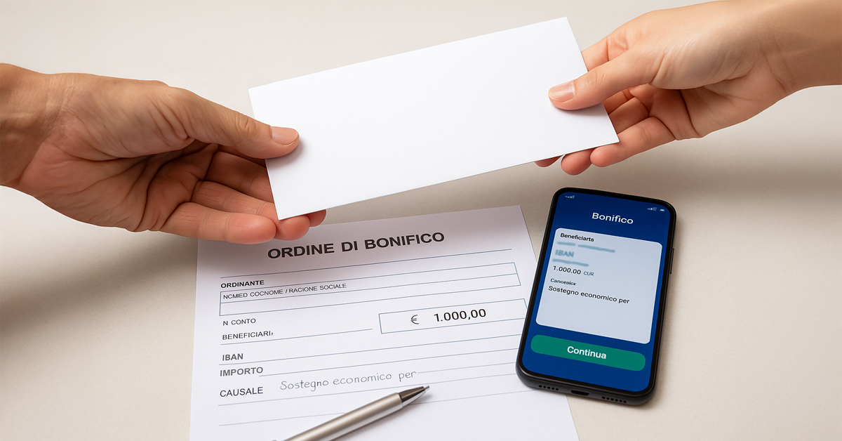 💸 Bonifico da parenti: come evitare controlli dell’Agenzia delle Entrate nel 2025