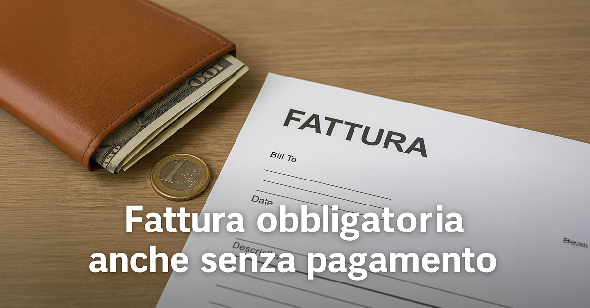 Partite IVA, fattura obbligatoria anche senza pagamento: cosa dice la Cassazione e quando scattano le sanzioni
