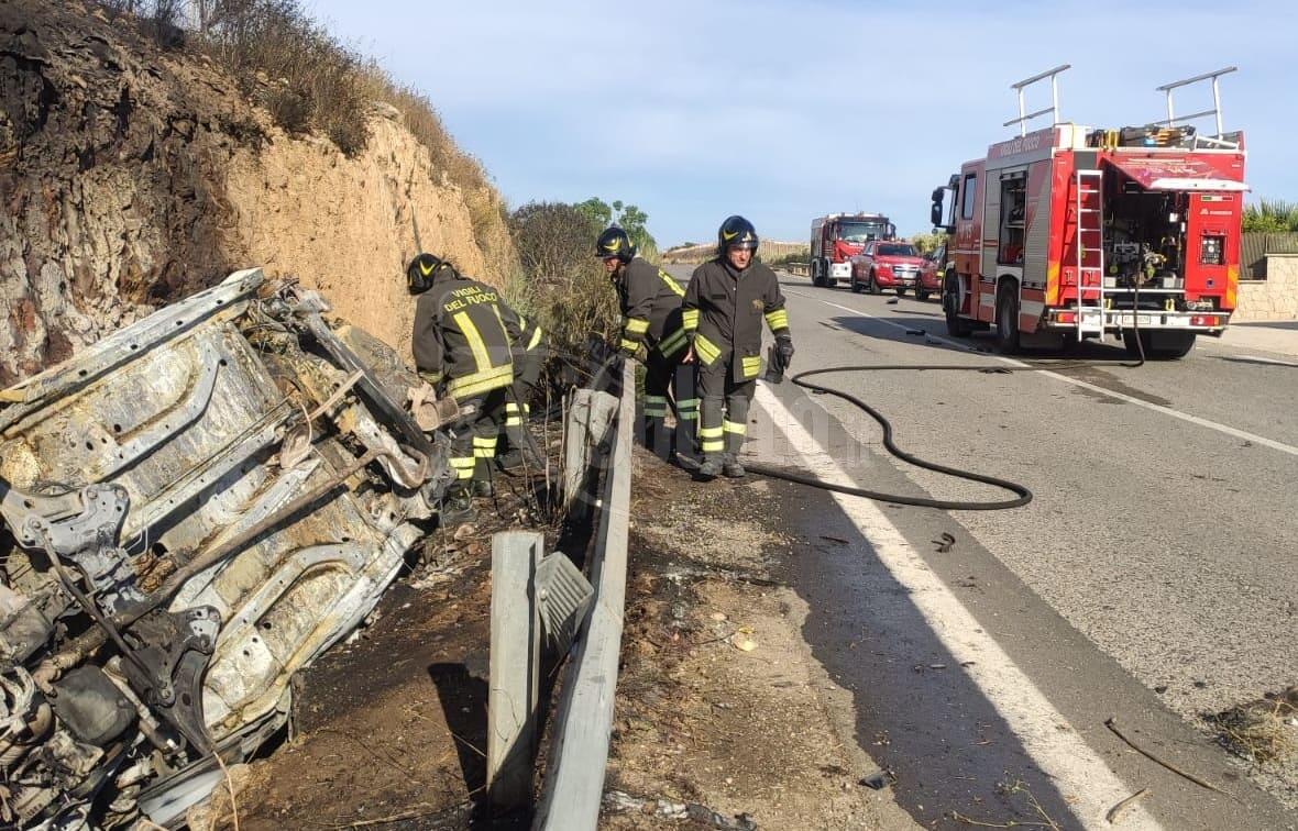 Incidente mortale nel Ragusano, carbonizzato uno dei conducenti