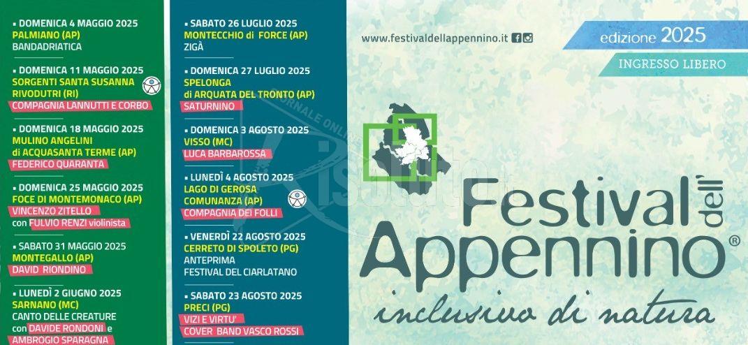 Torna il Festival dell’Appennino, 27 appuntamenti per sei mesi di eventi