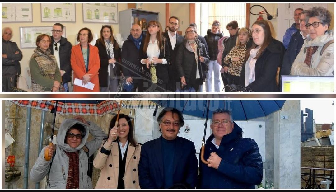 Targhe commemorative al cimitero di Santa Margherita di Belìce