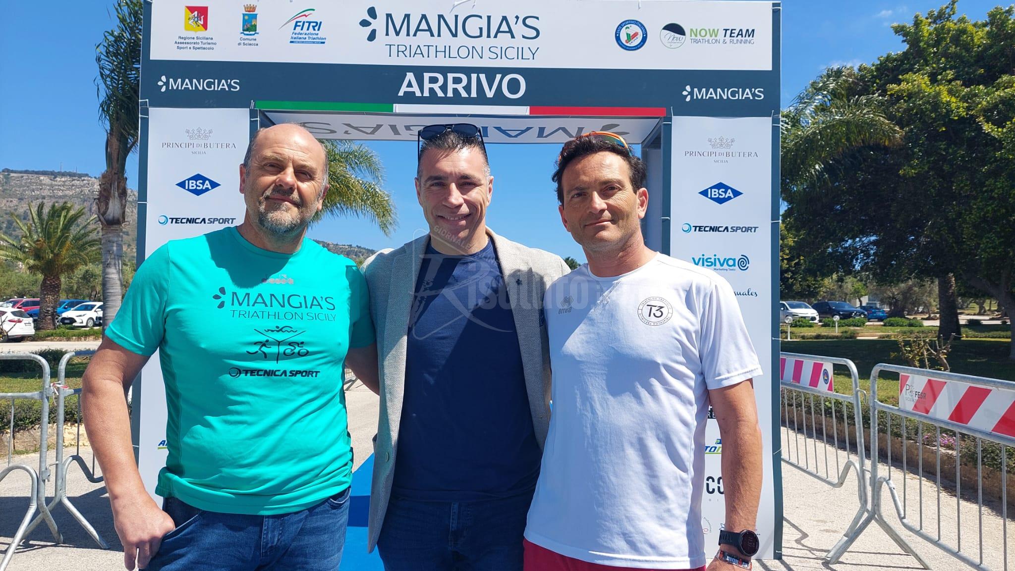 Mangia’s Triathlon Sicily con 120 iscritti, i 4 di Sciacca: "Tutti possono cimentarsi" (Video)