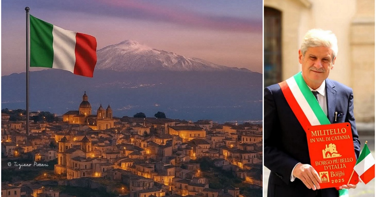 Borgo dei Borghi, e' Militello Val di Catania il vincitore 2025