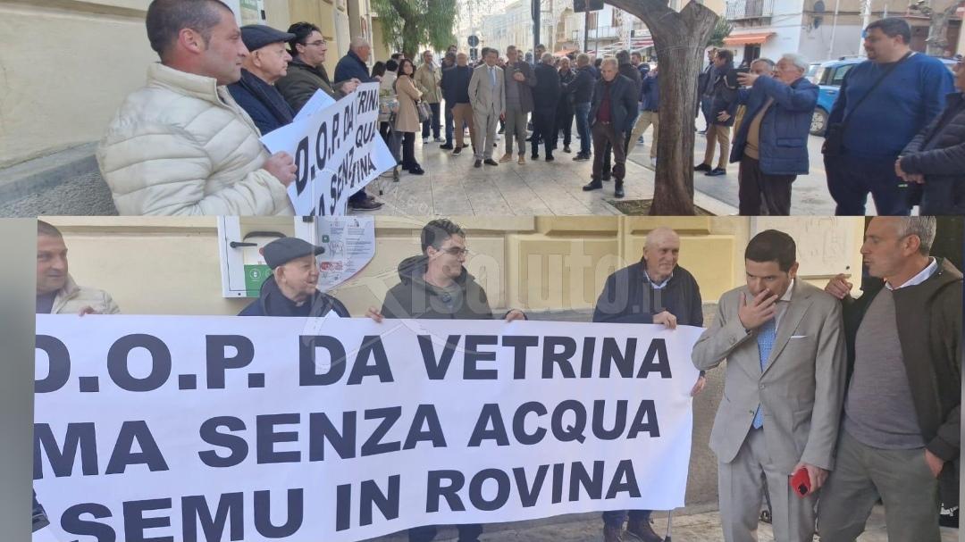 Crisi idrica Ribera, appello degli agricoltori alla Regione