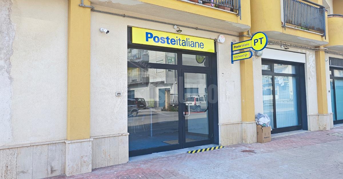 Sabato 12 aprile riaprirà a Sciacca l’ufficio postale della Perriera