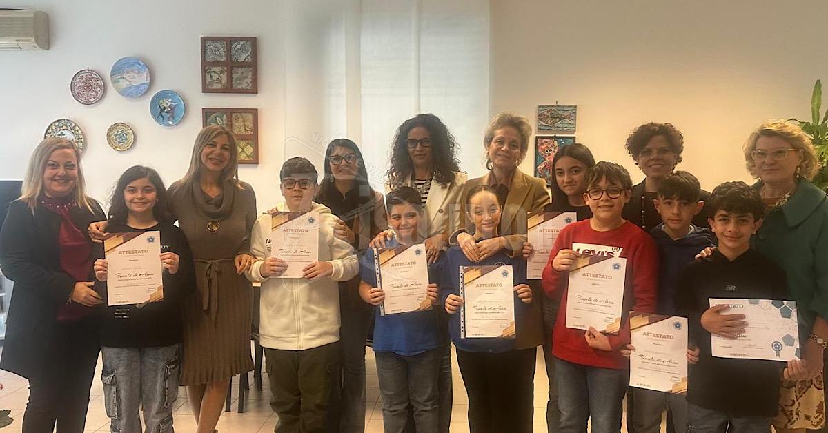 Gli alunni della Mariano Rossi di Sciacca brillano alla finale regionale dei Giochi Matematici