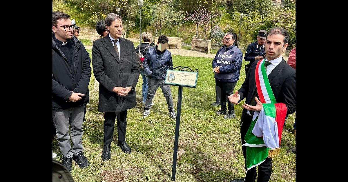 Albero della legalità a Burgio