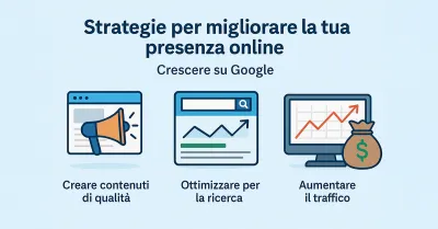 Come migliorare la presenza online e crescere su Google?
