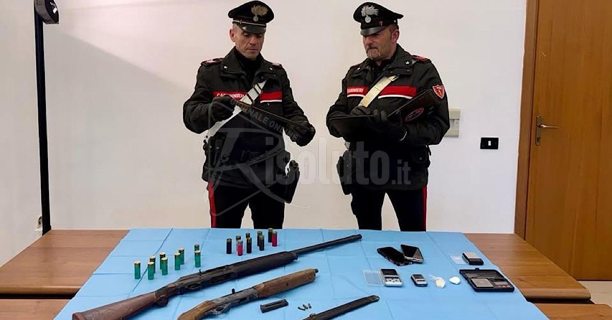 Arsenale scoperto in un garage, due arresti a Marsala
