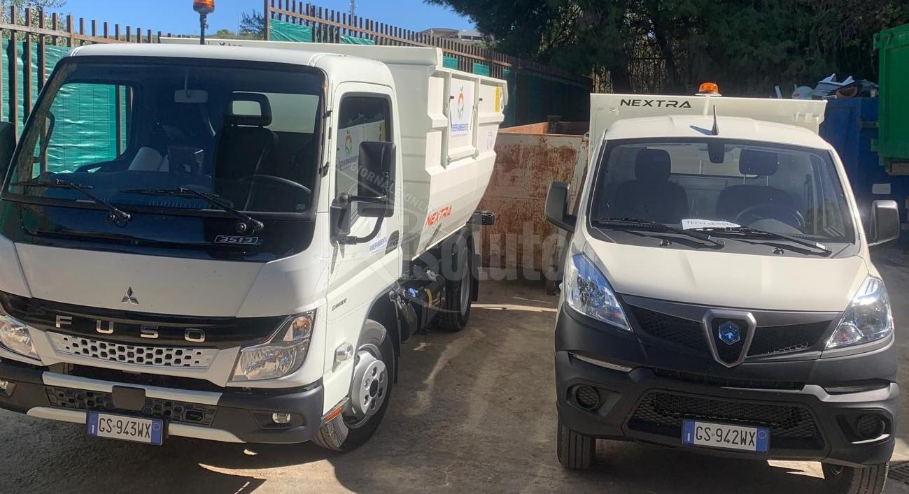 Tre nuovi mezzi per la raccolta dei rifiuti a Ribera, spesi 140 mila euro