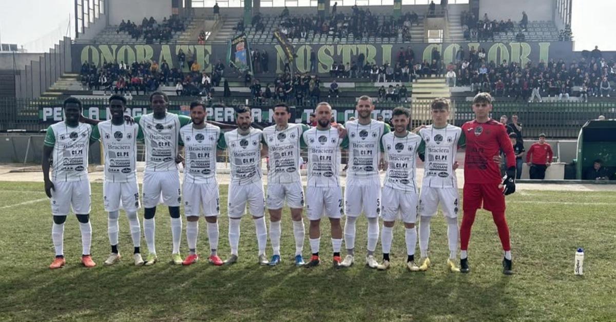 Sciacca in 9 pareggia con il Partinicaudace, Dimino: "Si è fermato Barletta" (Video)