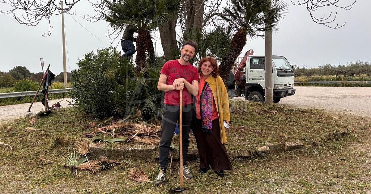 Luca Licata abbellirà e gestirà per 5 anni la rotatoria di Sovareto a Sciacca