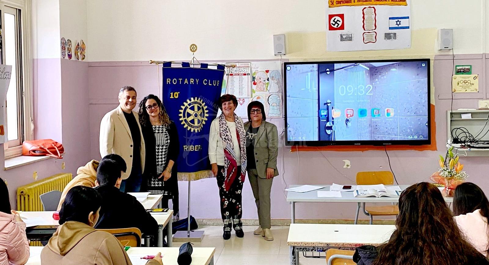 "Scialla", progetto del Rotary di Ribera dedicato ai giovani sulla legalità e autostima