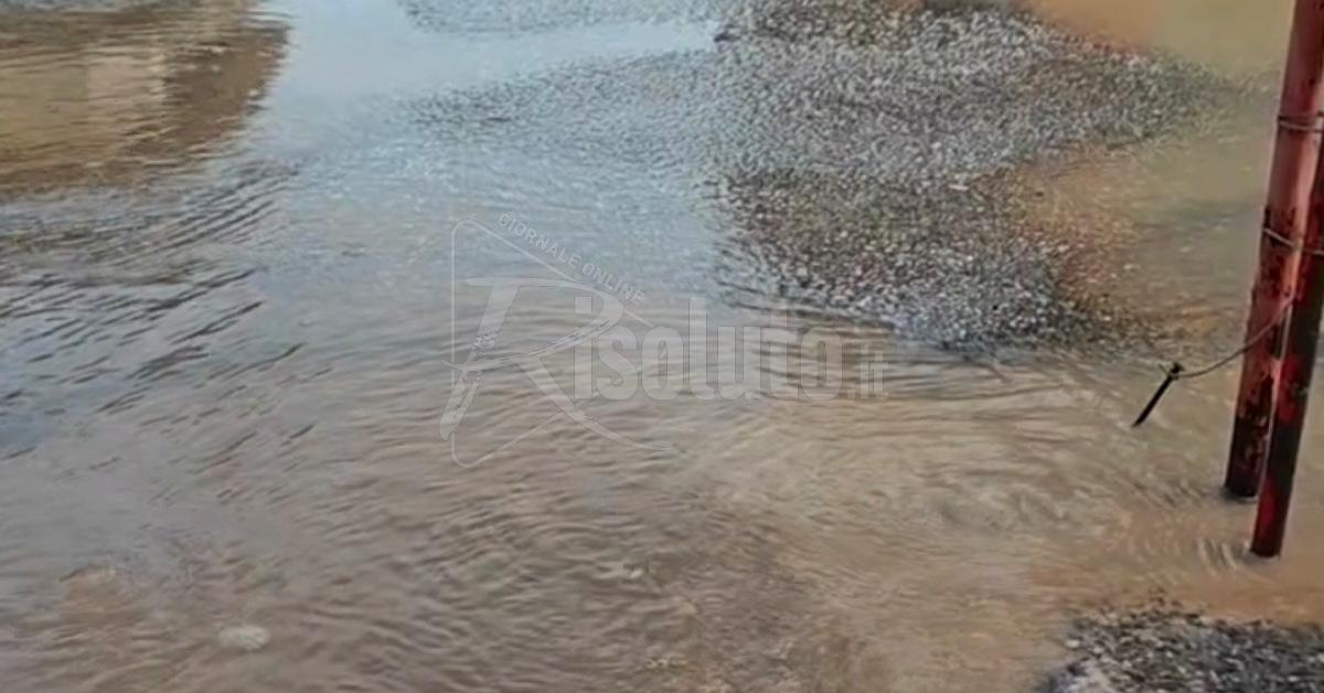 Perdite idriche, emergenza a Sciacca e oggi vertice in municipio con Aica (Video)