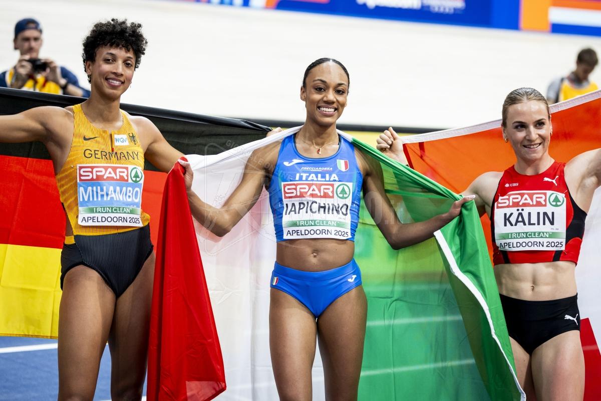 Ori europei per Iapichino e Diaz, Sioli bronzo nel salto in alto