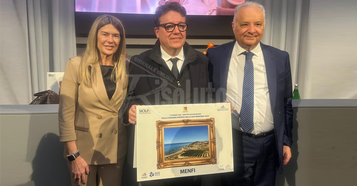 Menfi e Inycon protagonisti in Sicilia Regione Europea della Gastronomia 2025