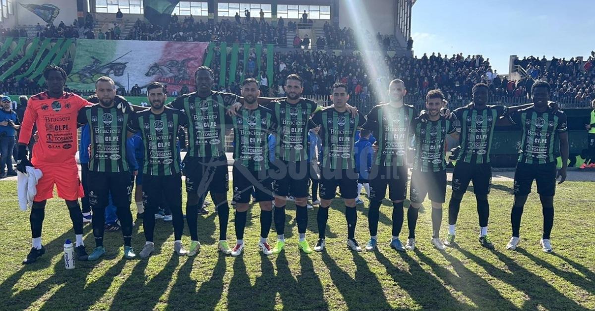 Coppa Italia, Sciacca per 70 minuti in 10 uomini pareggia 1-1 col Barletta (Video)