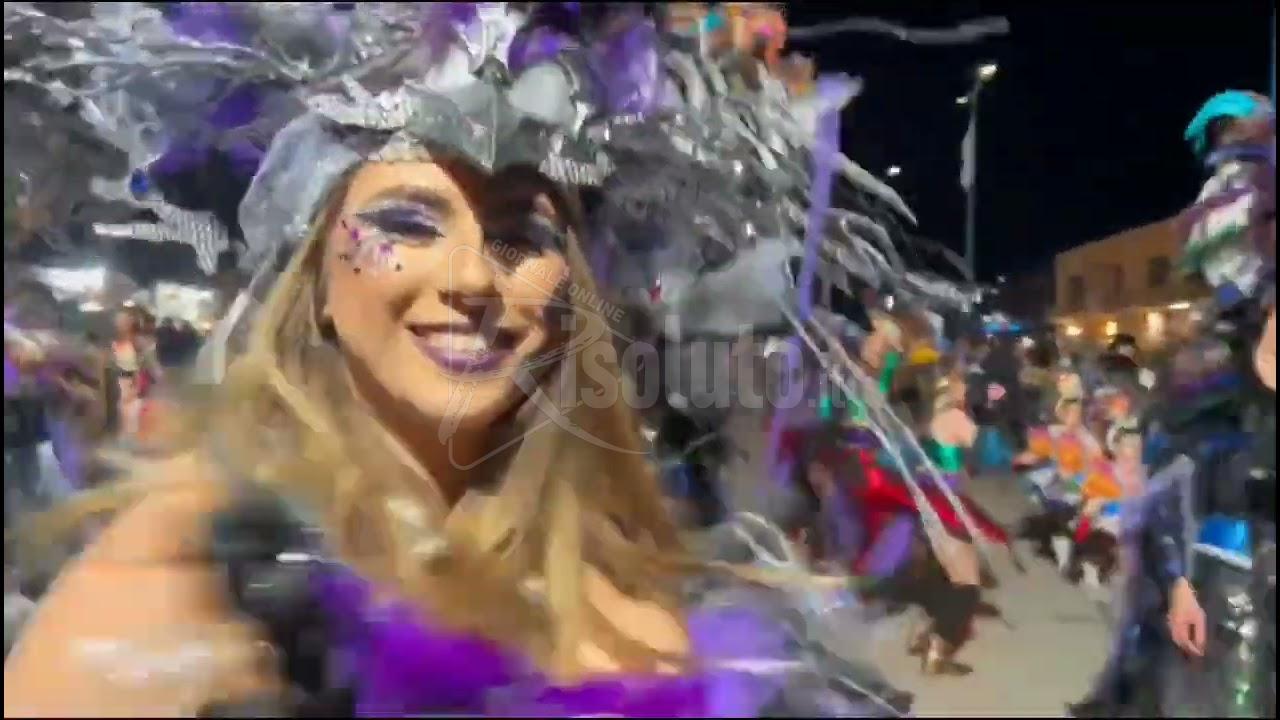 Musica, allegria ed  esibizioni per il sabato di Carnevale a Sciacca (Video)