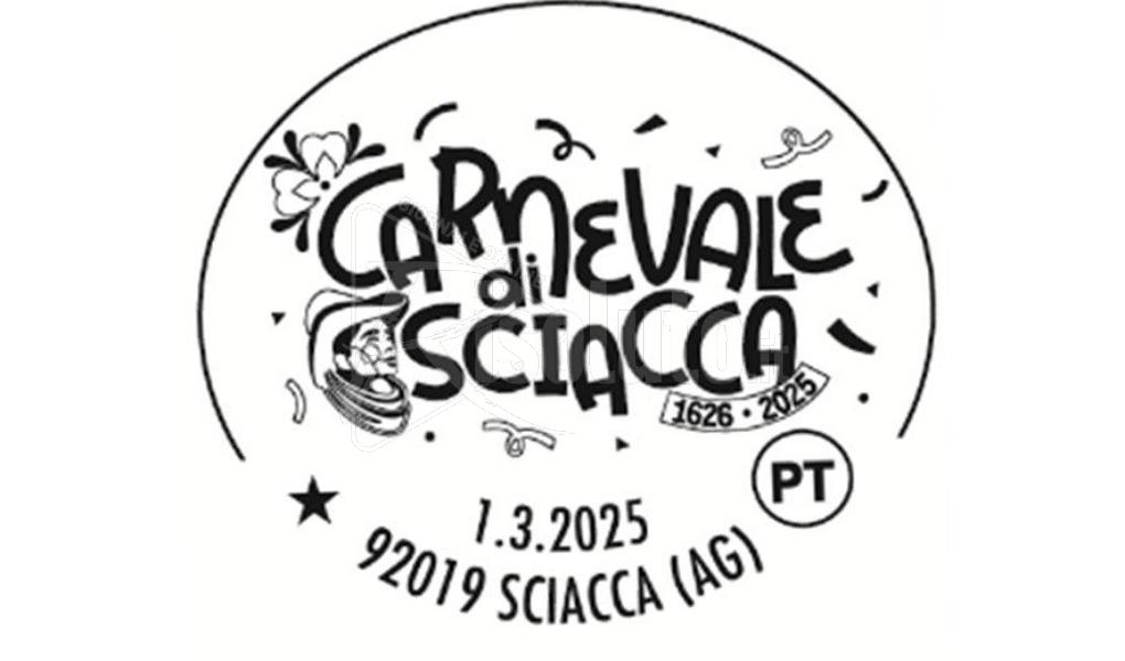 Bollo speciale di Poste Italiane dedicato al Carnevale di Sciacca