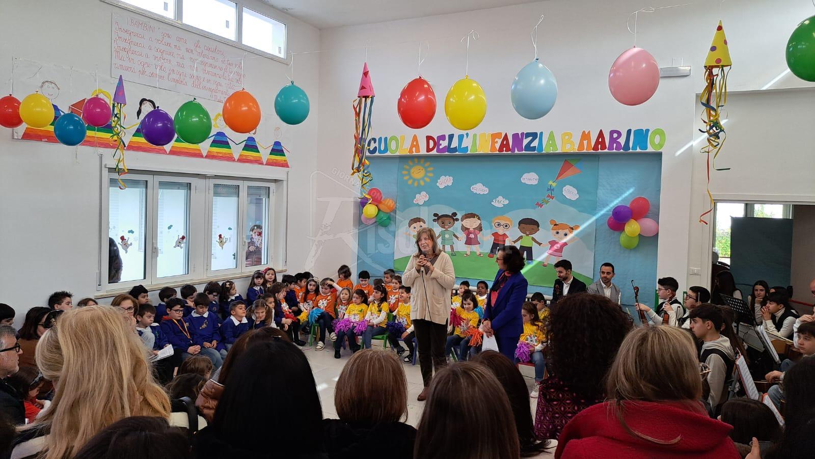 Montevago, lavori per oltre un milione di euro e inaugurata la scuola dell’infanzia "Biagio Marino"